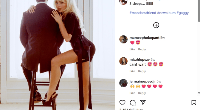 (Секс)🤨 шоуто на Сабрина Карпентър